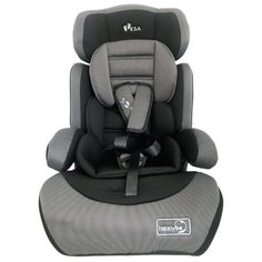 Автокресло группа 1/2/3 (9-36 кг) Happy Be YB702A, gray black