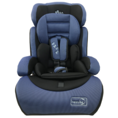 Автокресло группа 1/2/3 (9-36 кг) Happy Be YB702A, blue black