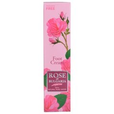 Rose of Bulgaria Крем для ног с розовой водой 75 мл