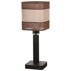 Настольная лампа Дубравия Эмма 191-43-21/1T венге, 60 Вт