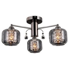 Люстра Natali Kovaltseva LAINA 75091/3C DARK CHROME, E14, 120 Вт