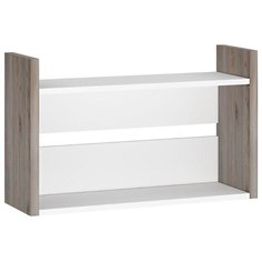 Полка Мэрдэс Домино Лайт ПКЛ-О 70х24 см , белый жемчуг/нельсон Merdes