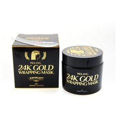 Маска Esthetic House Piolang 24k Gold Wrapping mask Маска для лица с 24-каратным золотом для лица 80 мл