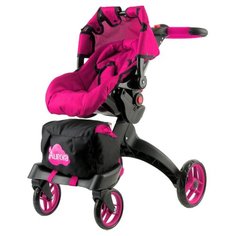 Коляска-трансформер Buggy Boom Aurora (9005) фуксия