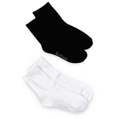 Носки Gulliver Baby комплект из 2 пар, размер 14-16, черный/белый