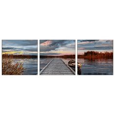 Schipper Картина по номерам "Восход на озере" 40х120 см (9470754)