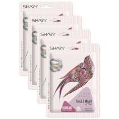 Shary Лифтинг-маска Экстракт ласточкиного гнезда и ОМЕГА-3-6, 25 г, 4 шт.