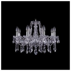 Люстра Bohemia Ivele Crystal 1413 1413/8/200/Ni, E14, 320 Вт