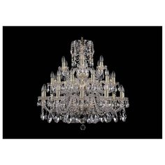 Люстра Bohemia Ivele Crystal 1412 1412/12+12+6/300/3d/G, E14, 1200 Вт
