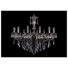Люстра Bohemia Ivele Crystal 1702 1702/14/300/B/NB, E14, 560 Вт