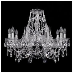 Люстра Bohemia Ivele Crystal 1411 1411/10/240/Ni, E14, 400 Вт