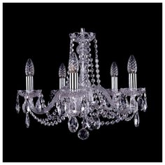 Люстра Bohemia Ivele Crystal 1402 1402/5/160/Ni, E14, 200 Вт