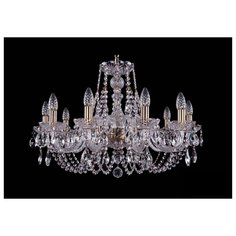 Люстра Bohemia Ivele Crystal 1406 1406/10/240/Pa, E14, 400 Вт