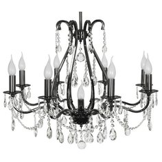 Люстра Arti Lampadari Ercolano E 1.1.8.601 N, E14, 360 Вт