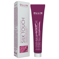 OLLIN Professional Silk Touch стойкий краситель для волос безаммиачный, корректор, 60 мл, 0/01 серебряный