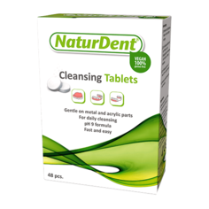 NaturDent очищающие таблетки, 48 шт