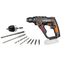 Перфоратор аккумуляторный Worx WX390.9 20 В (1.2 Дж)