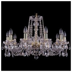 Люстра Bohemia Ivele Crystal 1402 1402/10/240/G, E14, 400 Вт
