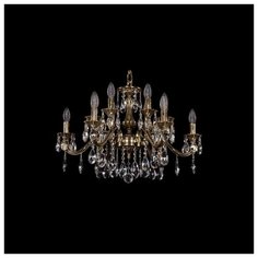 Люстра Bohemia Ivele Crystal 1703 1703/12/225/A/GB, E14, 480 Вт
