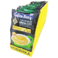 Gallina Blanca Крем-суп 2 в 1 Гороховый по-голландски (24 шт.)