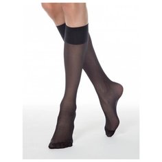 Капроновые гольфы Tension 20 den 8С-3СП 2 пары Conte Elegant, 23-25, nero