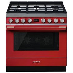 Комбинированная плита smeg CPF9GMR