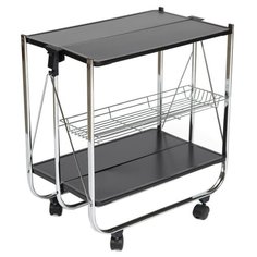 Столик TetChair SC-5119, раскладной, ДхШ: 68 х 40 см, черный