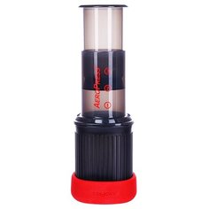 Кофеварка рожковая AeroPress Go Travel черный/красный