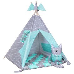 Палатка Вигвамия базовый с бомбоном звездное небо