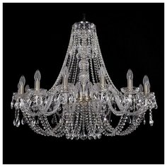 Люстра Bohemia Ivele Crystal 1406 1406/16/360/Pa, E14, 640 Вт