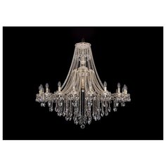 Люстра Bohemia Ivele Crystal 1771 1771/20/490/B/GW, E14, 800 Вт
