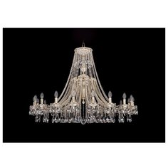 Люстра Bohemia Ivele Crystal 1771 1771/20/490/A/GW, E14, 800 Вт