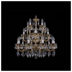 Люстра Bohemia Ivele Crystal 1732 1732/10+5+5/250/A/GB, E14, 800 Вт