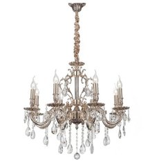 Люстра Lucia Tucci BARLETTA 1730.8 coffe gold, E14, 480 Вт