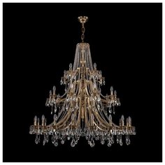 Люстра Bohemia Ivele Crystal 1771 1771/20+10+5/490/A/GB, E14, 1400 Вт