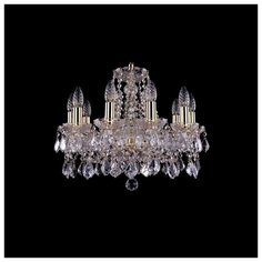 Люстра Bohemia Ivele Crystal 1413 1413/10/165/G/Leafs, E14, 400 Вт