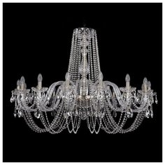 Люстра Bohemia Ivele Crystal 1402 1402/16/460/Pa, E14, 640 Вт