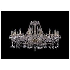 Люстра Bohemia Ivele Crystal 1413 1413/16/400/G, E14, 640 Вт