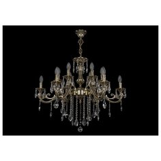 Люстра Bohemia Ivele Crystal 1703 1703/12/320/B/GB, E14, 480 Вт
