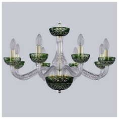 Люстра Bohemia Ivele Crystal 1309 1309/8/240 G Cl/Clear-Green/H-1J, E14, 320 Вт