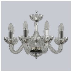 Люстра Bohemia Ivele Crystal 1310 1310/8/165 Ni Cl/Clear/M-1H, E14, 320 Вт