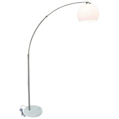 Торшер Arte Lamp Goliath A5822PN-1SS 60 Вт