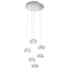 Люстра светодиодная Eglo Corliano 39008, LED, 30 Вт