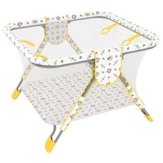 Манеж Polini Книжка желтый