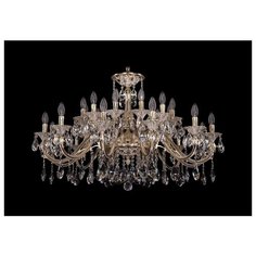 Люстра Bohemia Ivele Crystal 1703 1703/24/360/A/GW, E14, 960 Вт