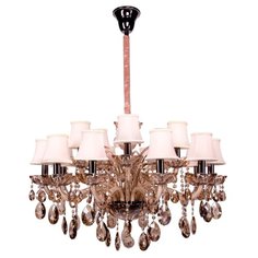 Люстра Crystal Lux Siena SP10+5, E14, 600 Вт