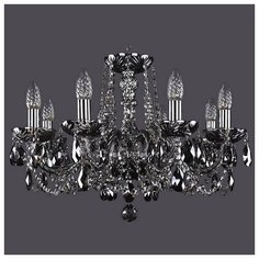 Люстра Bohemia Ivele Crystal 1402 1402/8/195/Ni/M781, E14, 320 Вт