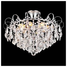 Люстра Natali Kovaltseva HAPPY DIAMONDS 11545/8C CHROME, E14, 480 Вт