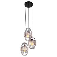 Люстра Lucia Tucci Industrial 1828.3, E27, 180 Вт