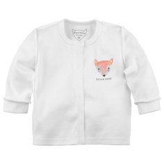 Распашонка Bossa Nova размер 56, белый/оранжевый